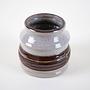 Ceramic Vase Grey 1960s 4