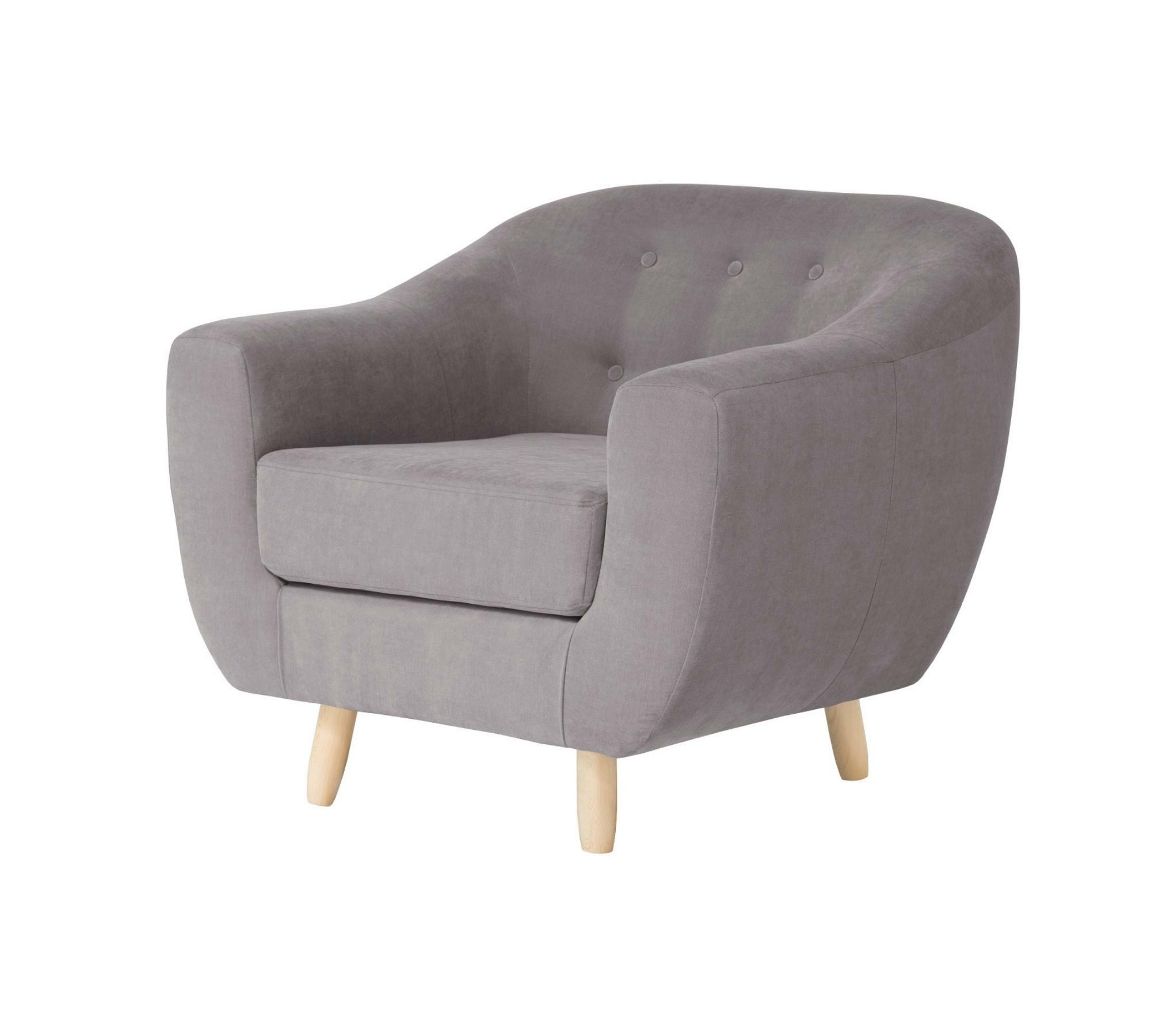 Sessel Vicky Baumwolle Taupe 0