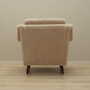 Vintage armchair textile wood beige 1970s 4