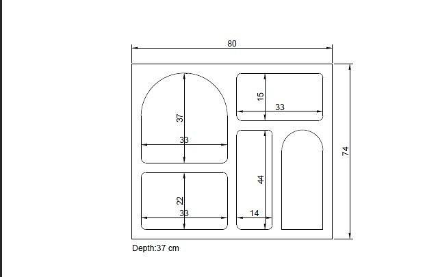 Lesa Console White 8