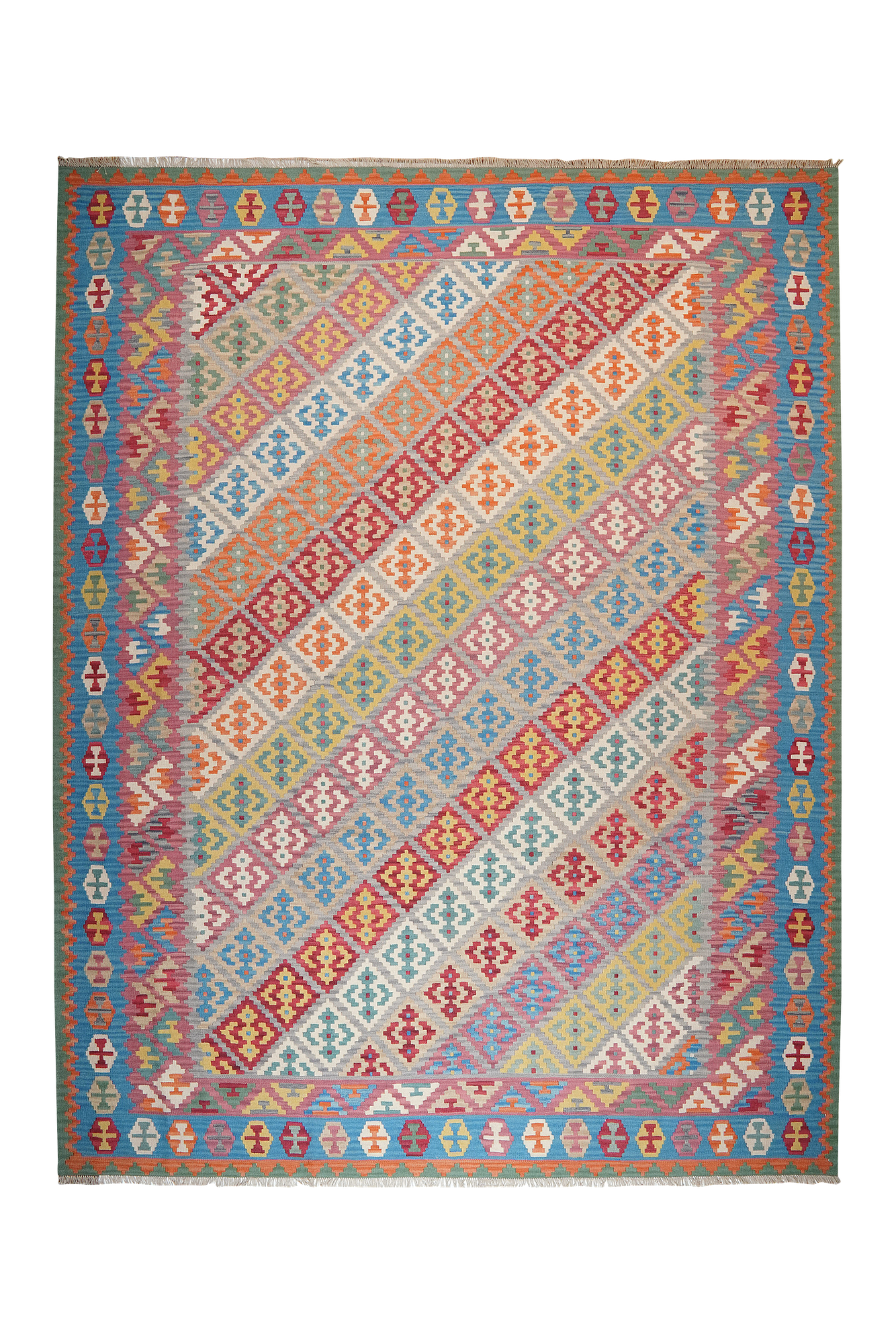 Kilim Gashgai Tappeto Multicolore 0