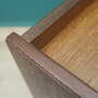 Vintage Bookshelf Oak Wood Brown 1970s 5