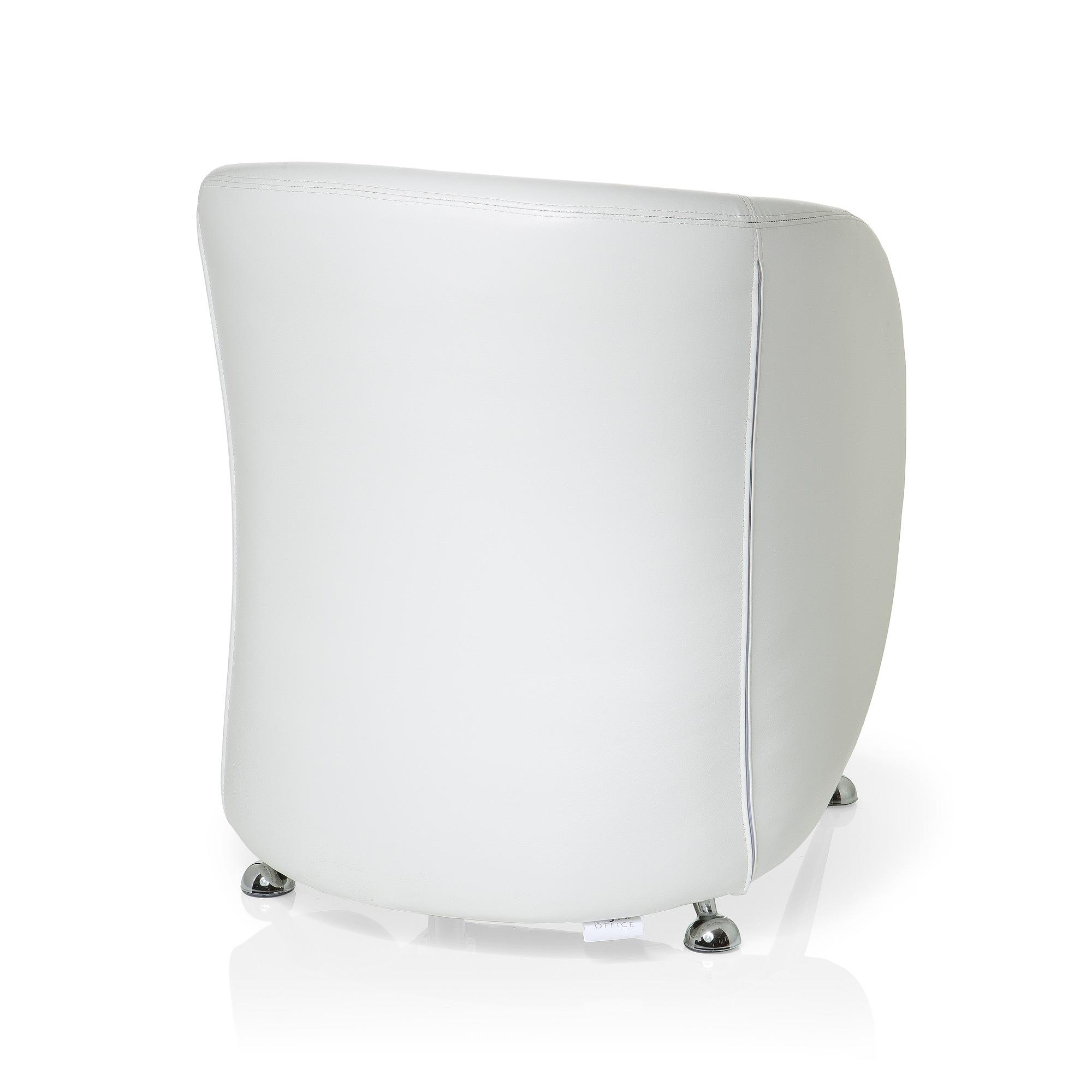 St. Lucia Office chair Faux leather White 6