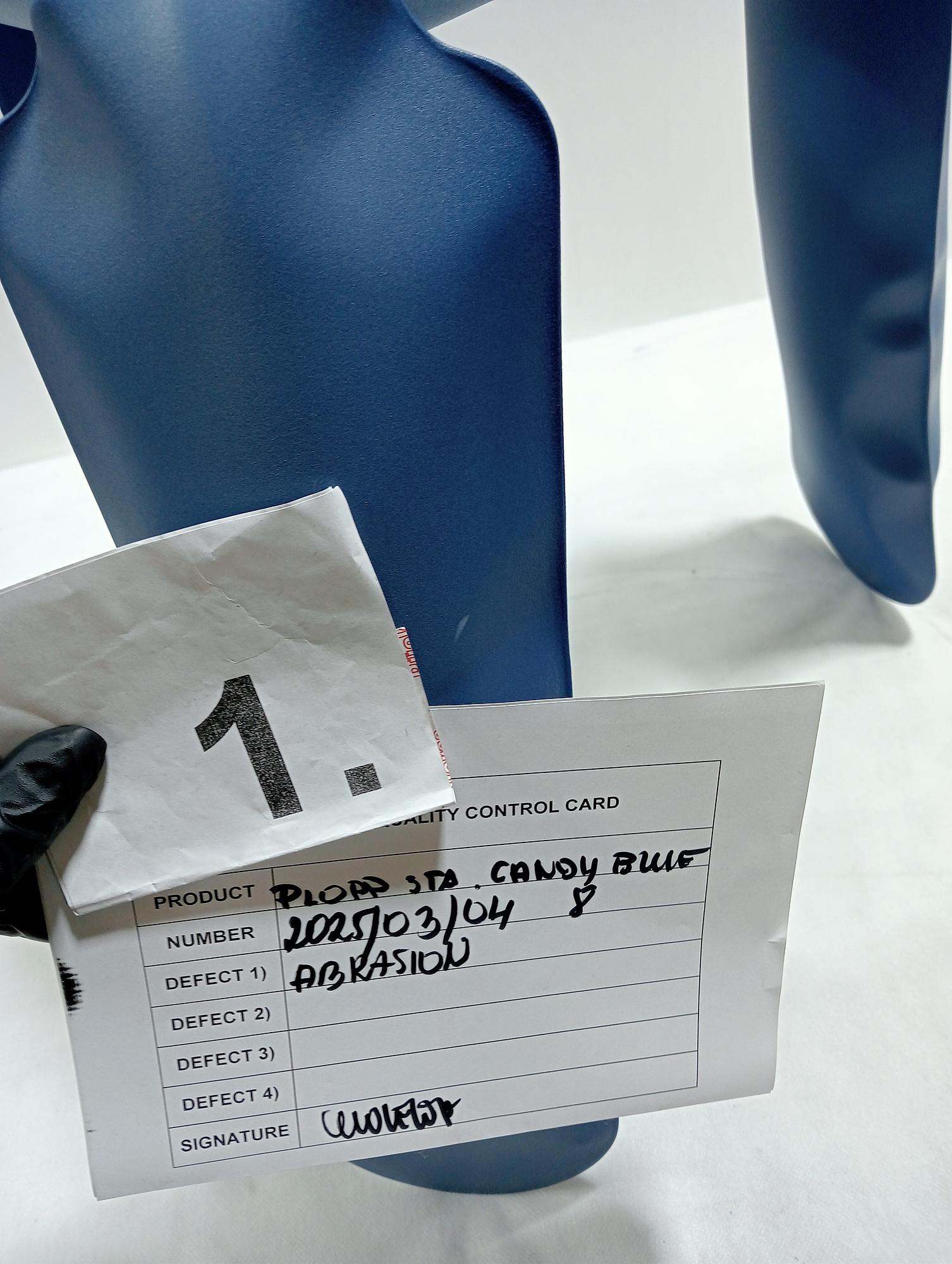 Plopp Standard stool Steel Cotton Candy Blue Matte 3