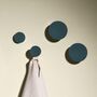 4x Ponto Wandhaken Gunmetal 0