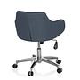 SOLAO Office Chair Swivel with Casters Fabric Grey 5