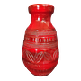 1501-35 Vase Keramik Rot 0