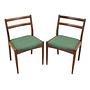 2x Esszimmerstuhl Teakholz 1970er Jahre 0