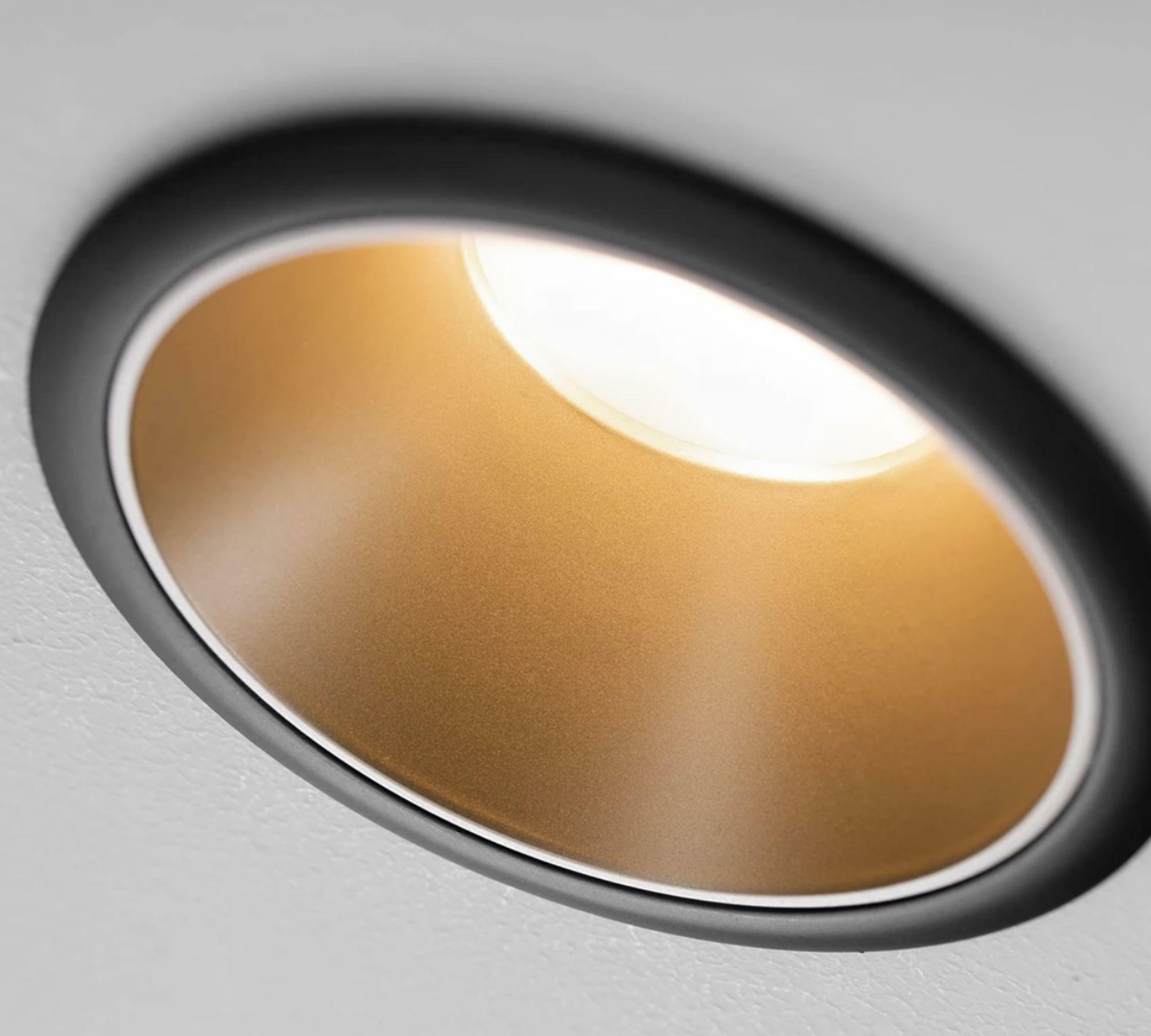 LED-Einbauleuchte Gold 5