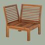 Loungeecke Massivholz Akazie 3