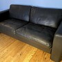 Conseta Sofa 2-Sitzer Leder Schwarz 6