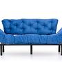 Nitta Triple Sofa Bed 3-seater Blue 9