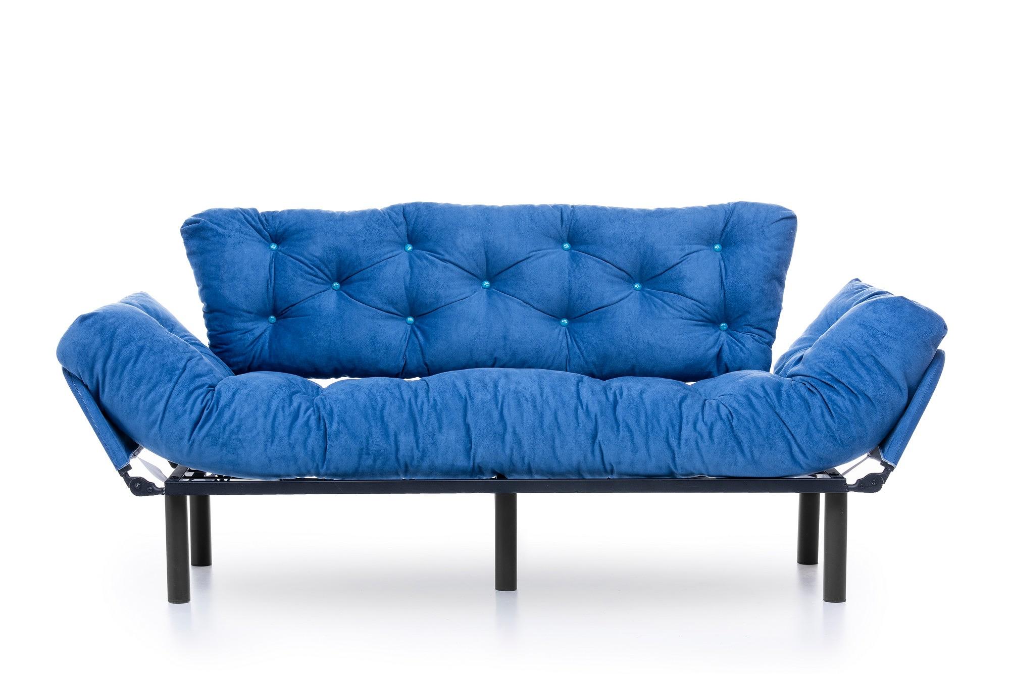 Nitta Triple Schlafsofa 3-Sitzer Blau 9