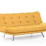 Misa Schlafsofa 3-Sitzer Mustard 2