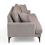 Modernes Sofa 2-Sitzer Beige 5