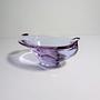 Vintage Schale oder Aschenbecher Glas 1950er Jahre 3