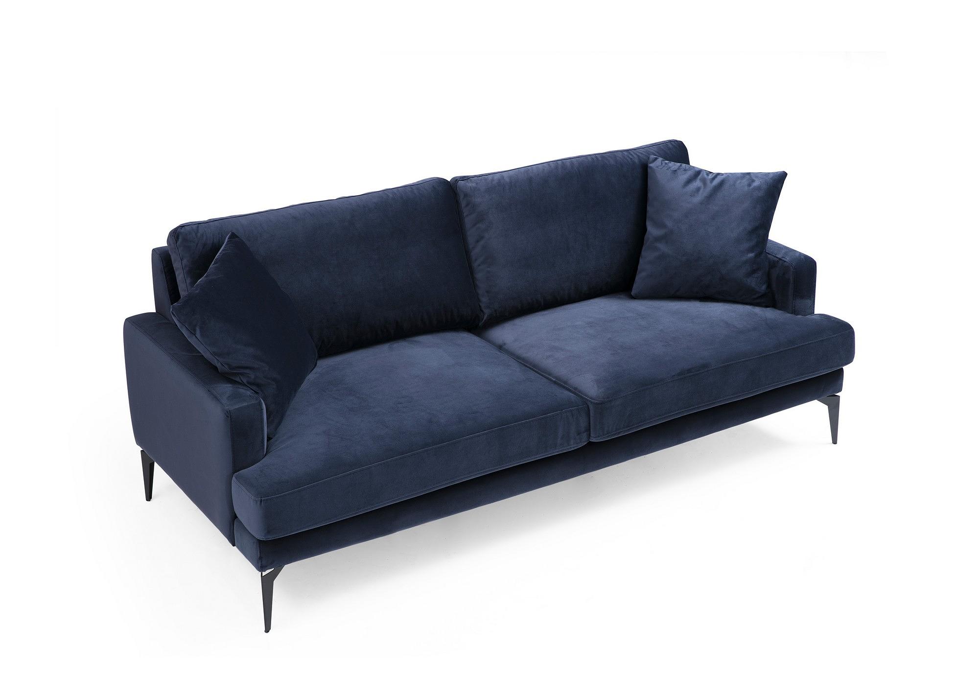 Papira 2-seater sofa Navy blue 4