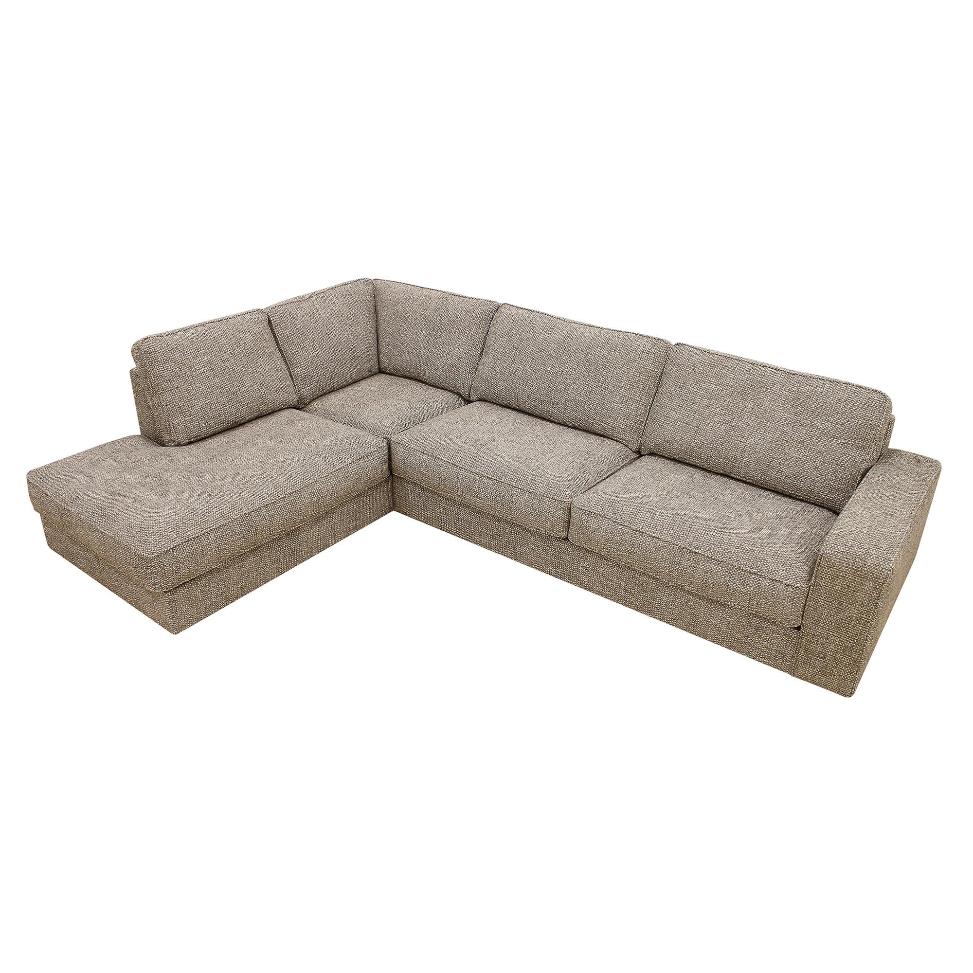 Ecksofa Easton Links 3-Sitzer Beige 7