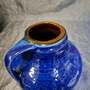 Vintage 244-15 Vase Keramik Blau  3