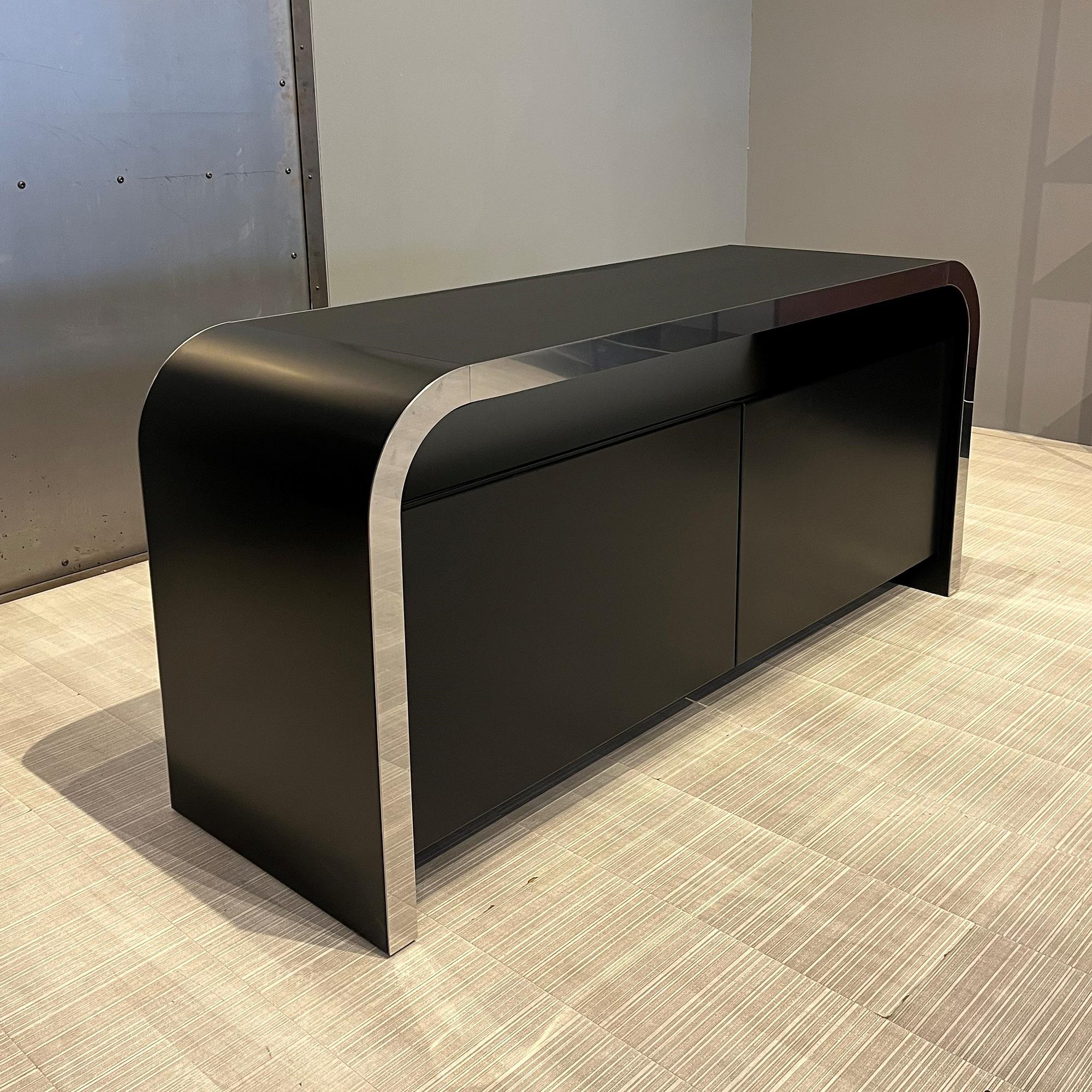 Highline Sideboard L 14-2 Stahl Schwarz 4