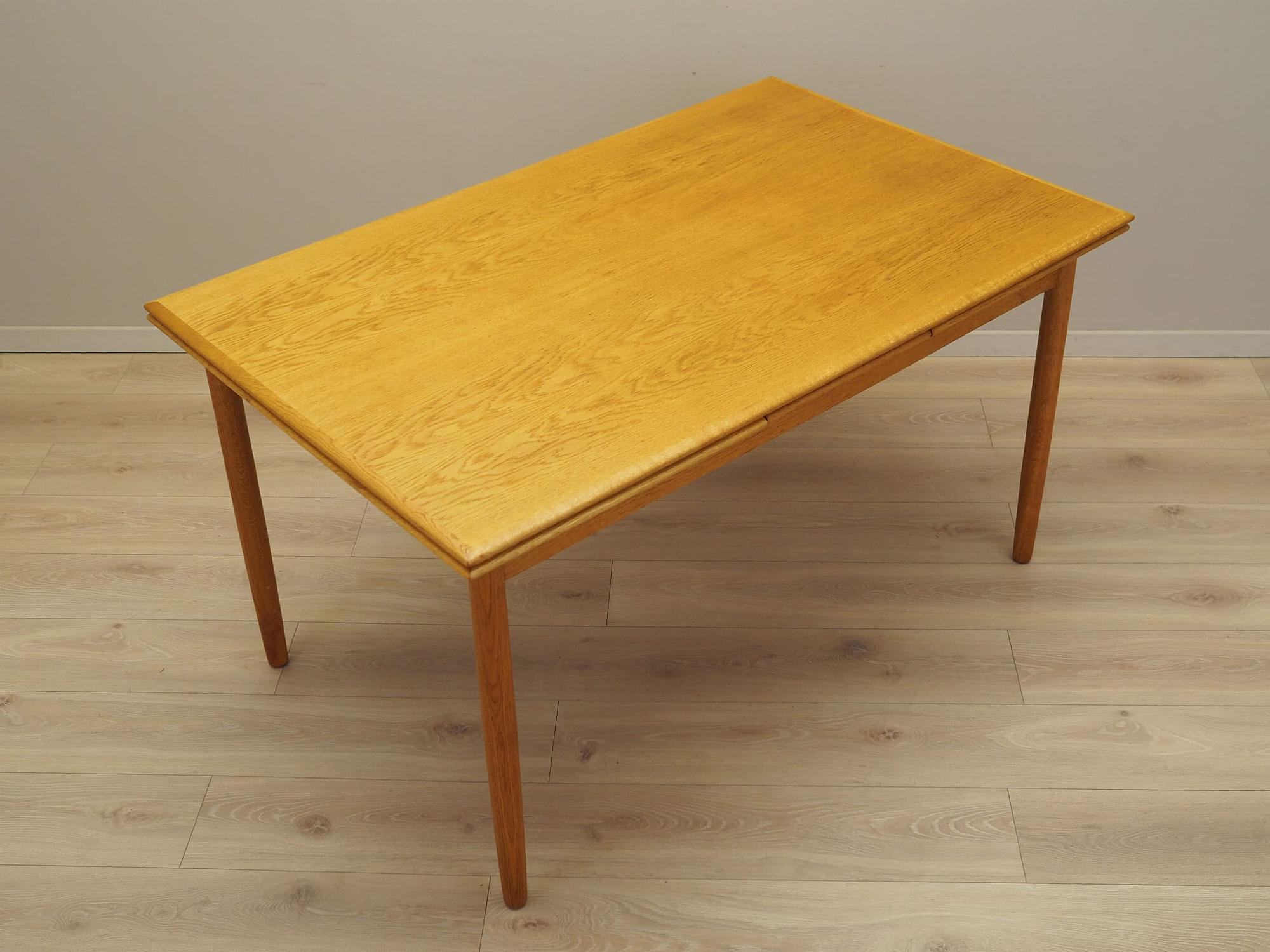 Dining table ash wood 1970s 6