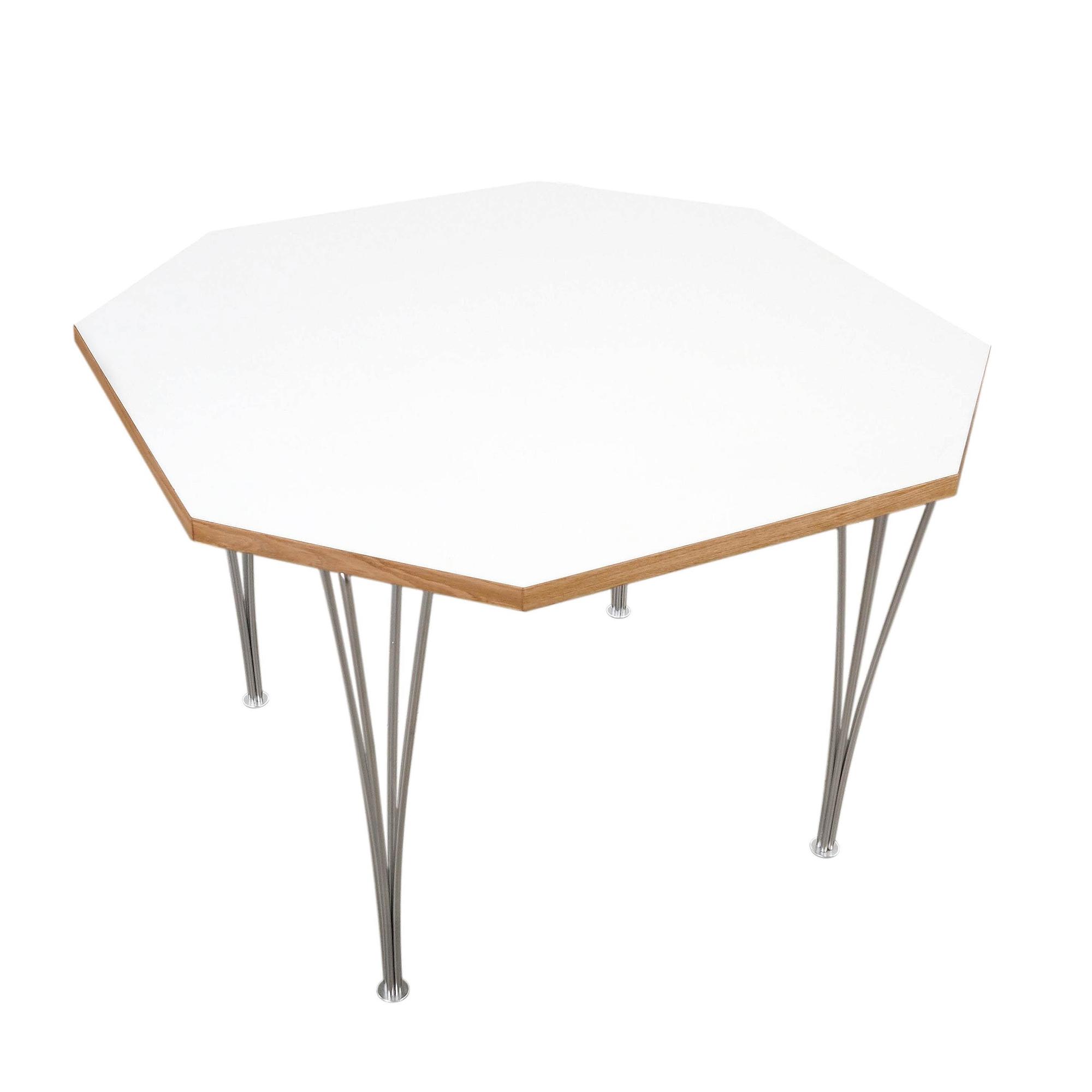 White table, Danish design, 1980s, manufactured i 0