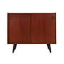 Teak Wood Cabinet 1970s 0