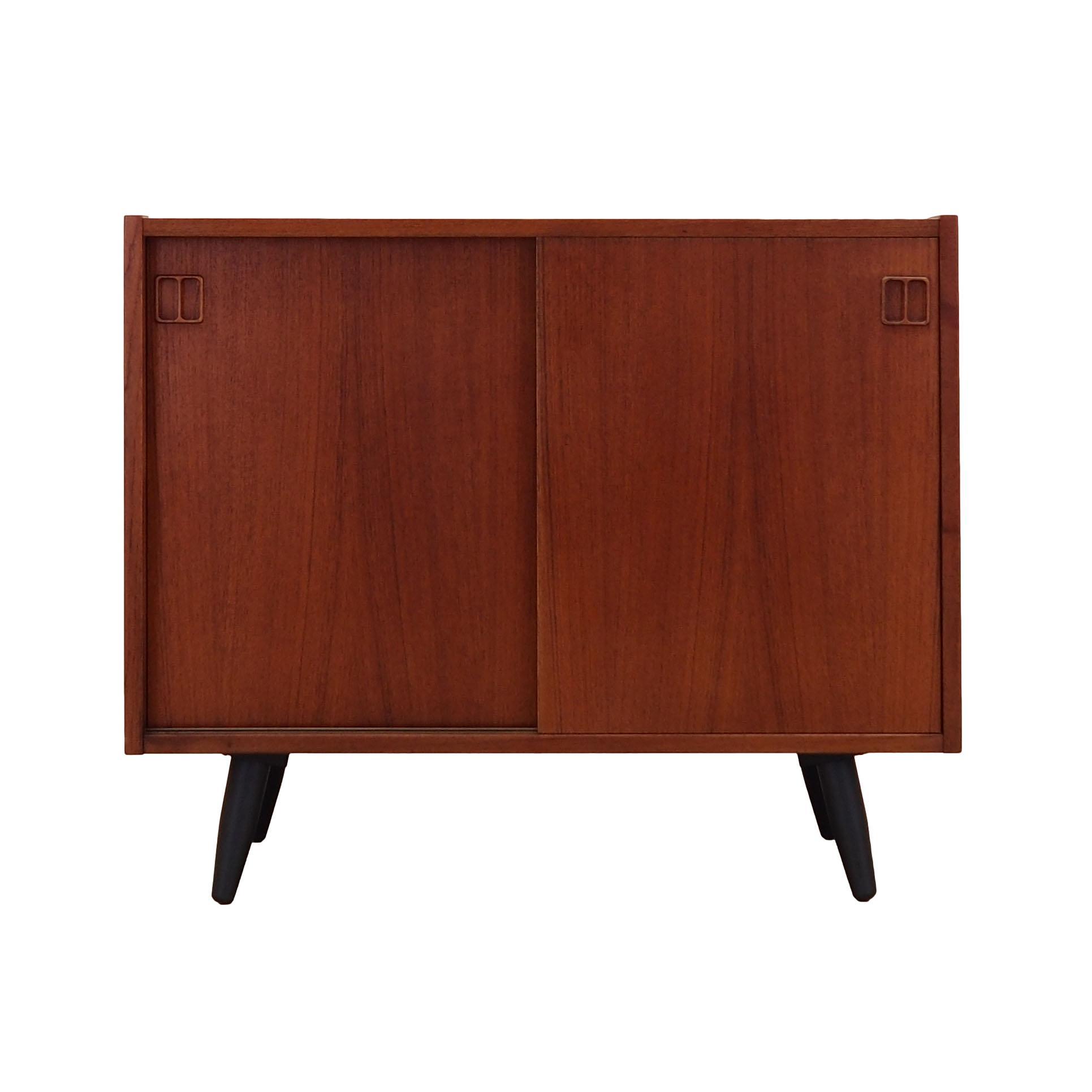 Teak Wood Cabinet 1970s 0