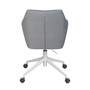 Bürodrehstuhl Webstoff Eisen Grau 3
