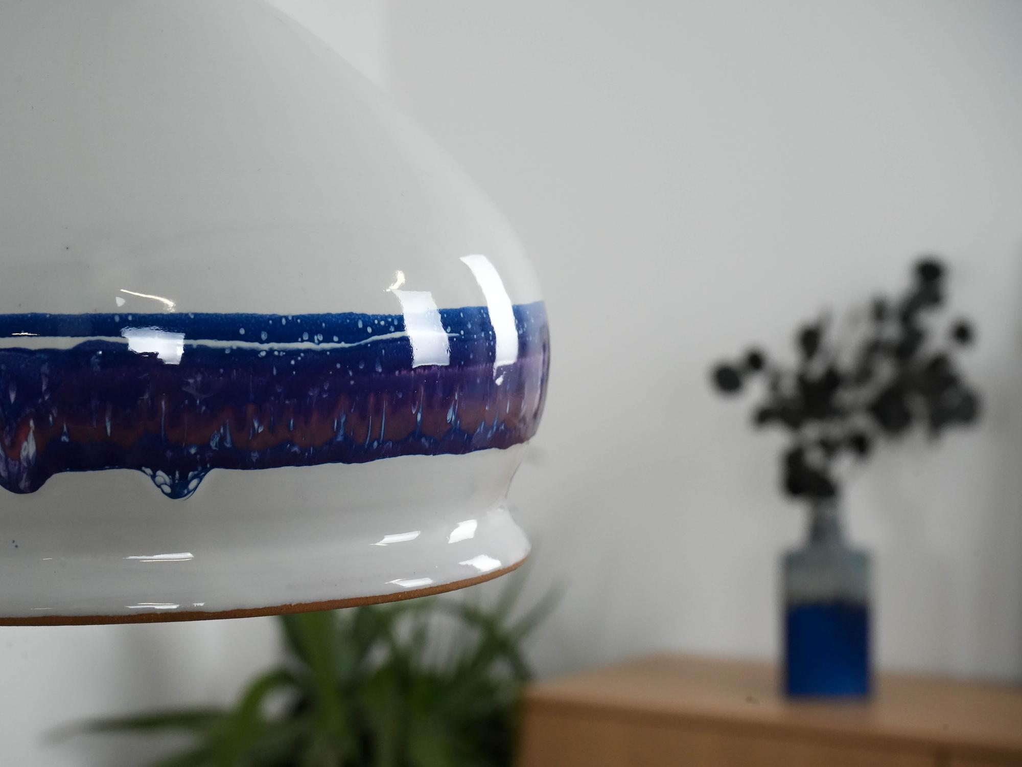 Pendant lamp White 1970s 7