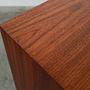 Mahogany cabinet Brown 1970s 6