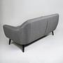Ritchie Sofa 3-Sitzer Chesterfield-Stil Pearl Grey 3