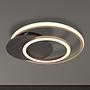 LED Ceiling Light Julio 1-Light Acrylic Glass Grey 0