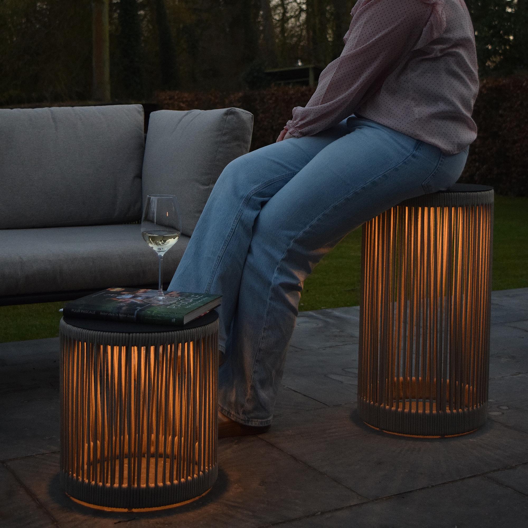 Battery Floor Lamp Pingi Grey 37cm 3