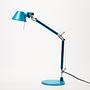 Tolomeo Tischlampen Mirco Standfuß Metalic Blau 0