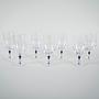 Set Venise Saphir Glasses 1970s Cristal d'Arques 4