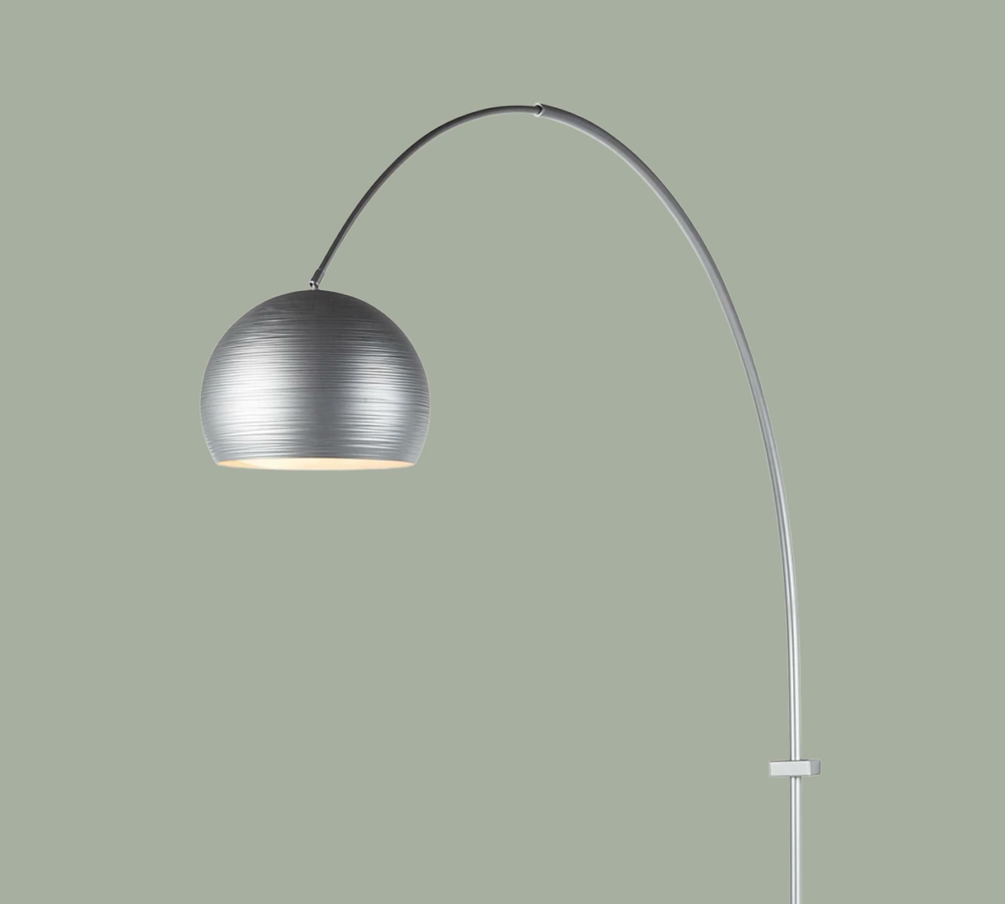 Wandleuchte Bogen Aluminium 0