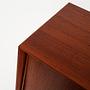 Highboard Teakholz Braun 1970er Jahre 11