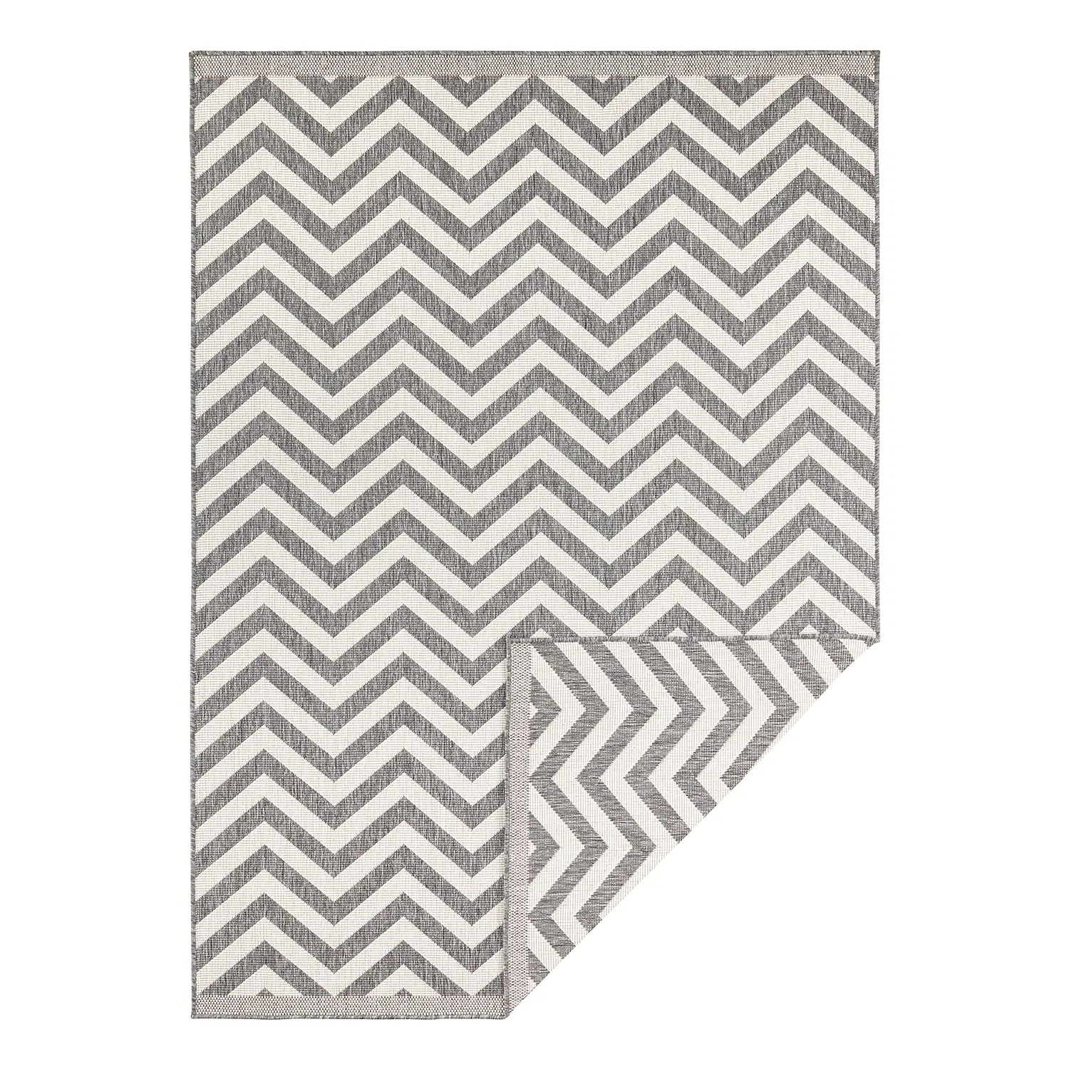 Outdoor carpet Palma Polypropylene Grey 80 x 150 cm 4