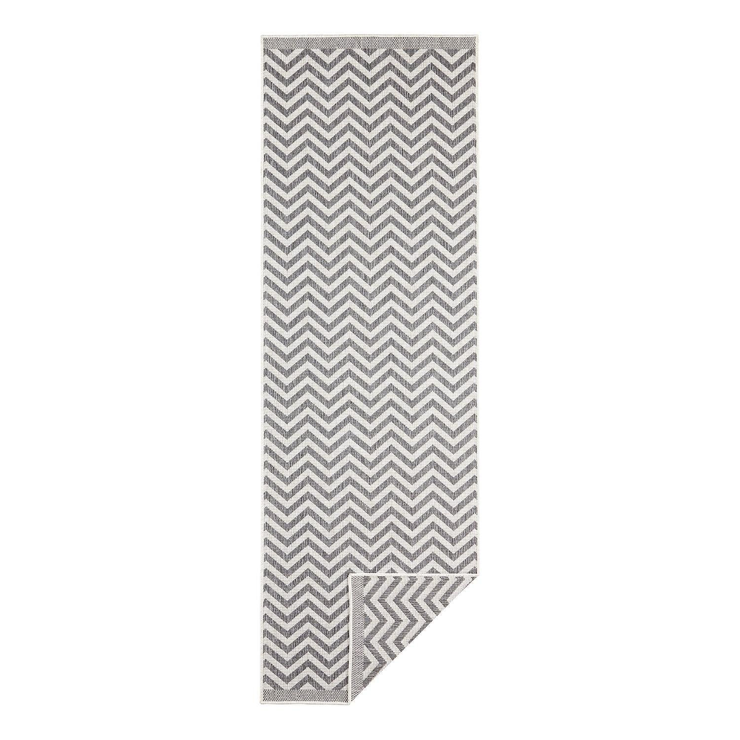 Indoor-Outdoor Runner Palma Polypropylene Grey 80×250 cm 4