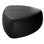 Bermuda Stool Sienna Leather Black 0