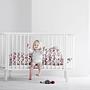 Baby-Bettchen Holz Weiß 3