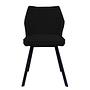 Dining chair Togay iron velvet black 1
