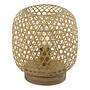 Mirena I Bamboo solid wood table lamp 1-flame 0