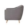 Sessel Vicky Baumwolle Taupe 2
