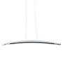 1-Flame LED pendant light Bow acrylic glass stainless steel 2