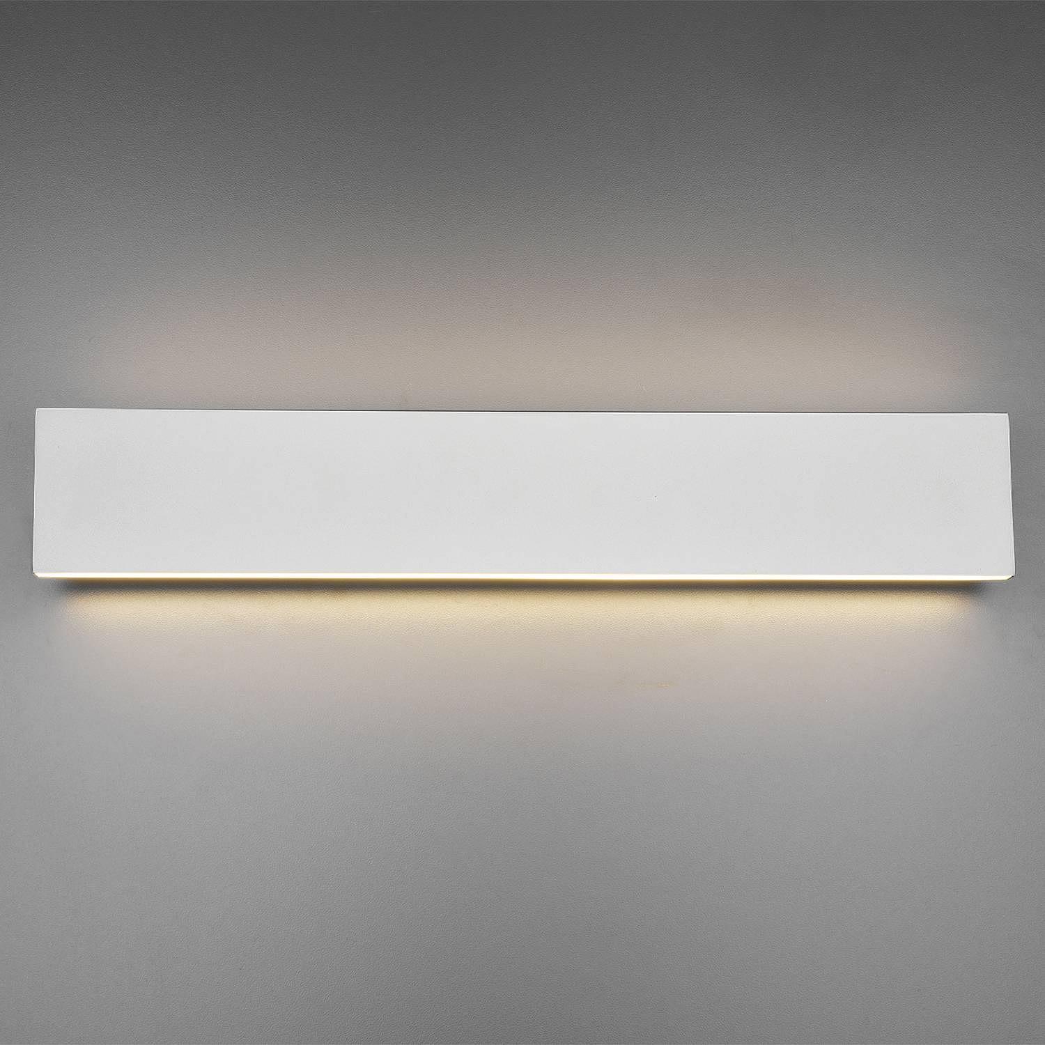 Concha LED-Wandleuchte Aluminium 2-flammig 2