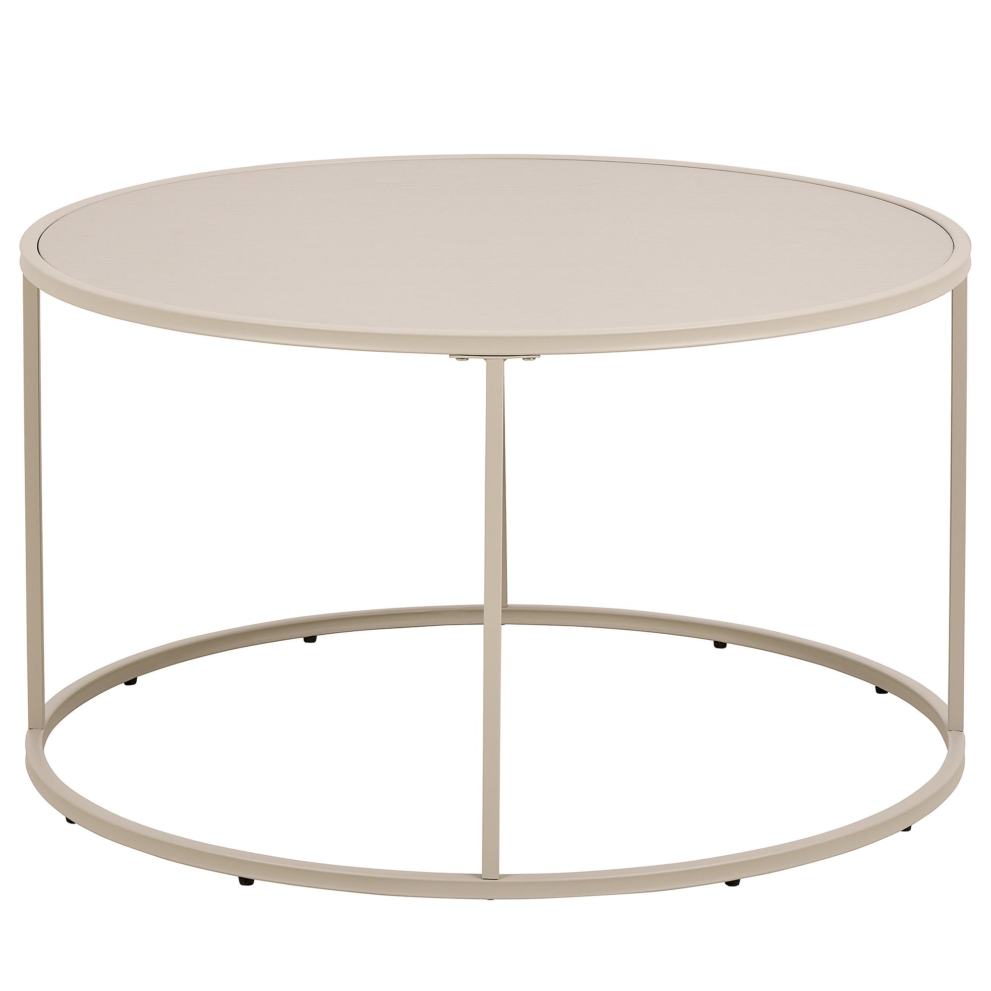 Coogee Couchtisch Sandgrau Ø80cm 4