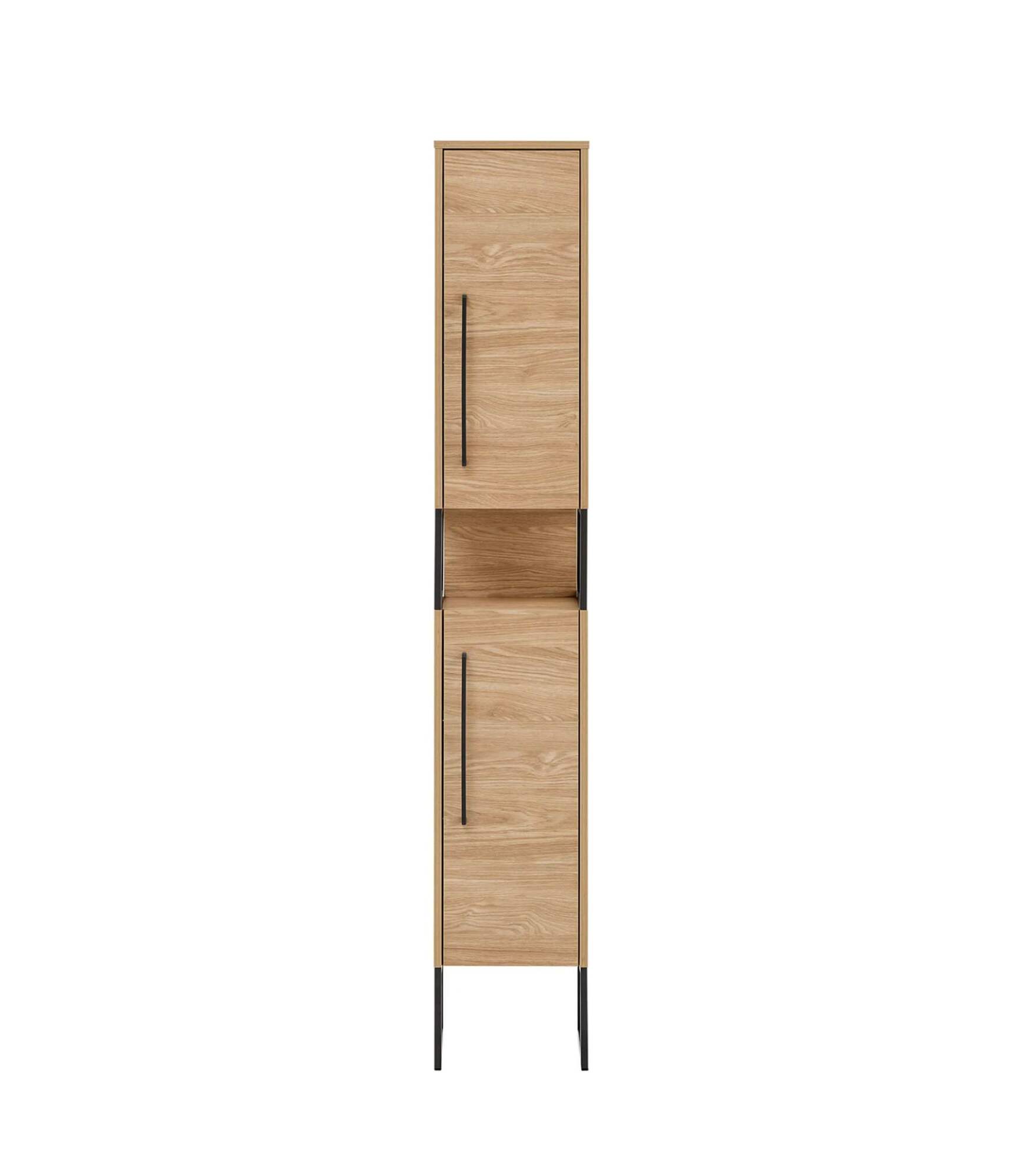 Badschrank Eiche Dekor Hell 1