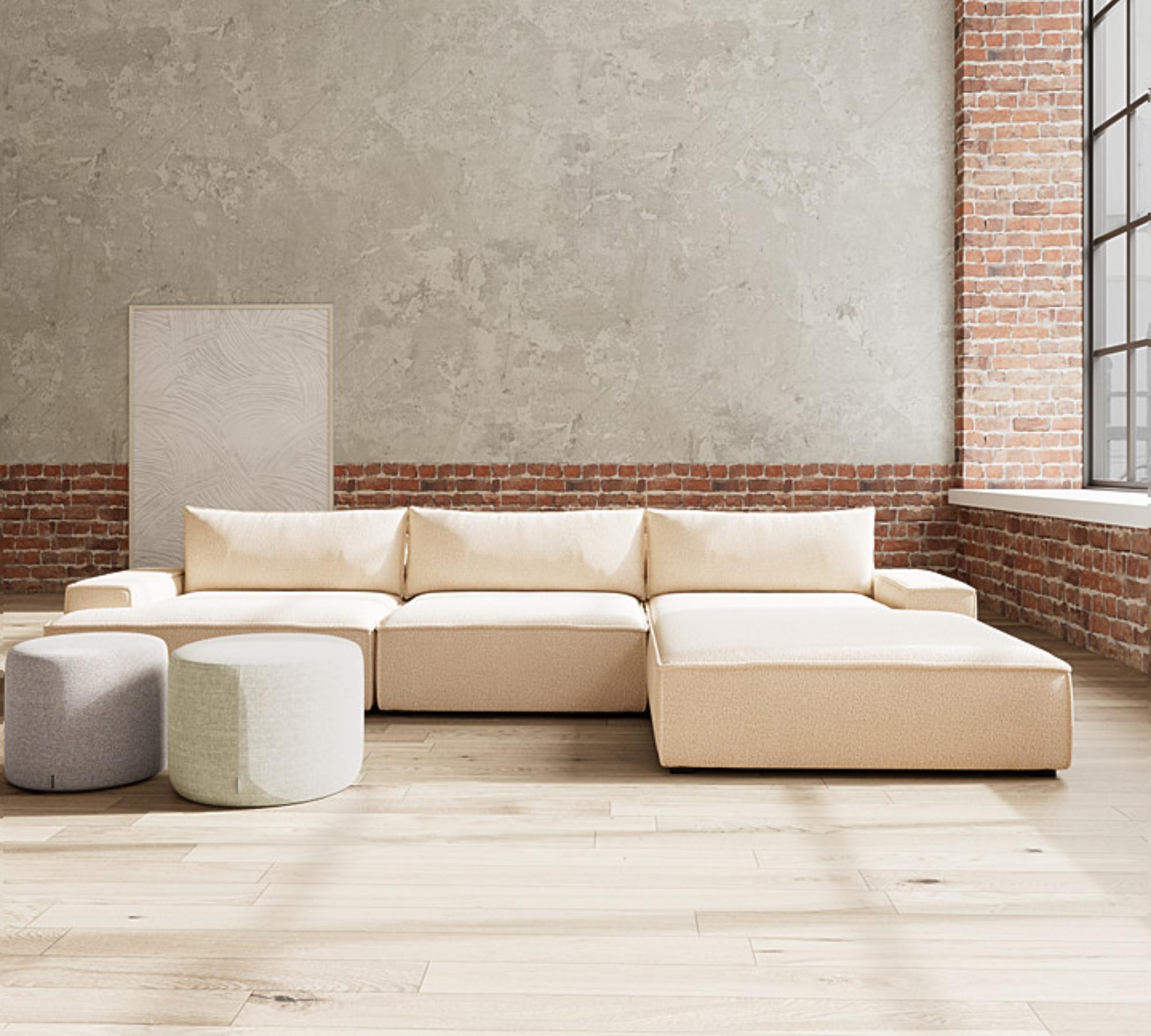 Daphne Modul 1-Sitzer Links Fratello Beige 5